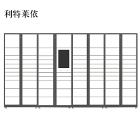 利特莱依智能快递柜小区快递自提柜派件柜室外寄存柜信报箱储物柜一主三副83格