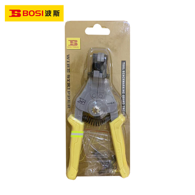 波斯(BOSI) 荧光系列重型自动剥线钳 1.0mm-3.2mm 把