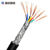 固达电缆 阻燃铜芯电源线 ZR-RVVP-12*1.5(7*0.52) 米