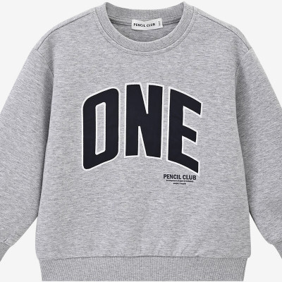 [1件3折]铅笔俱乐部童装2025秋装新款男童卫衣儿童圆领上衣中大童休闲百搭T恤