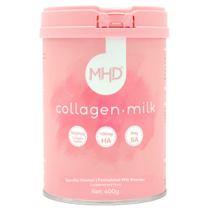 新西兰进口 MHD 胶原蛋白奶粉 400g 1罐装 调制乳 男士女士成人奶粉 美容冻龄养颜 鱼胶原蛋白肽维C燕窝酸