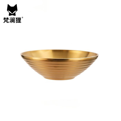 梵澜狸镀金碗P94 个