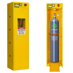 攸形气瓶柜带报警50*45*190cm台