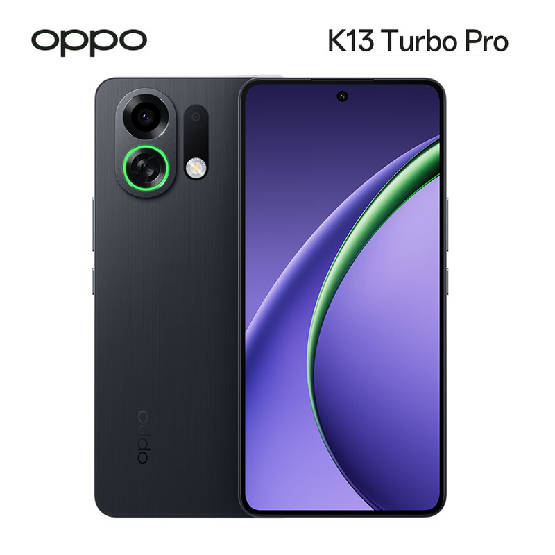 OPPO K13 Turbo Pro 16GB+ 512GB 黑武士 疾风散热引擎 7000mAh 第四代骁龙8s 5G游戏手机