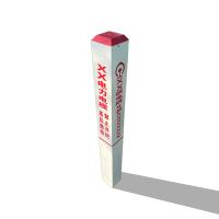 盾铁侠玻璃钢标志桩警示标桩150*150*1000mm/根