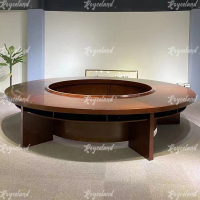 洛诗莲 (RoyceLand) 油漆会议桌圆桌3米