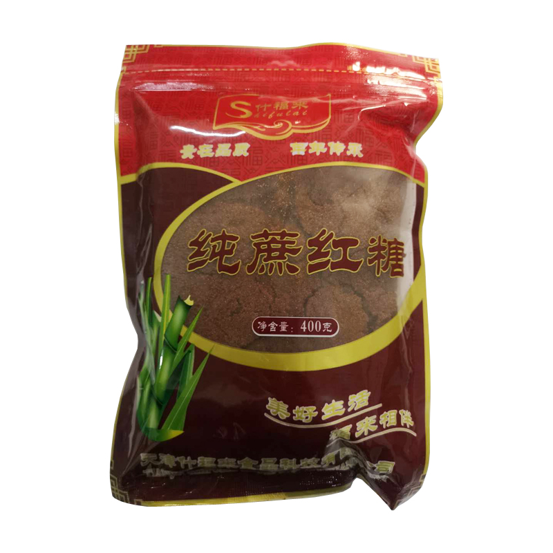 什福来纯蔗红糖400g袋