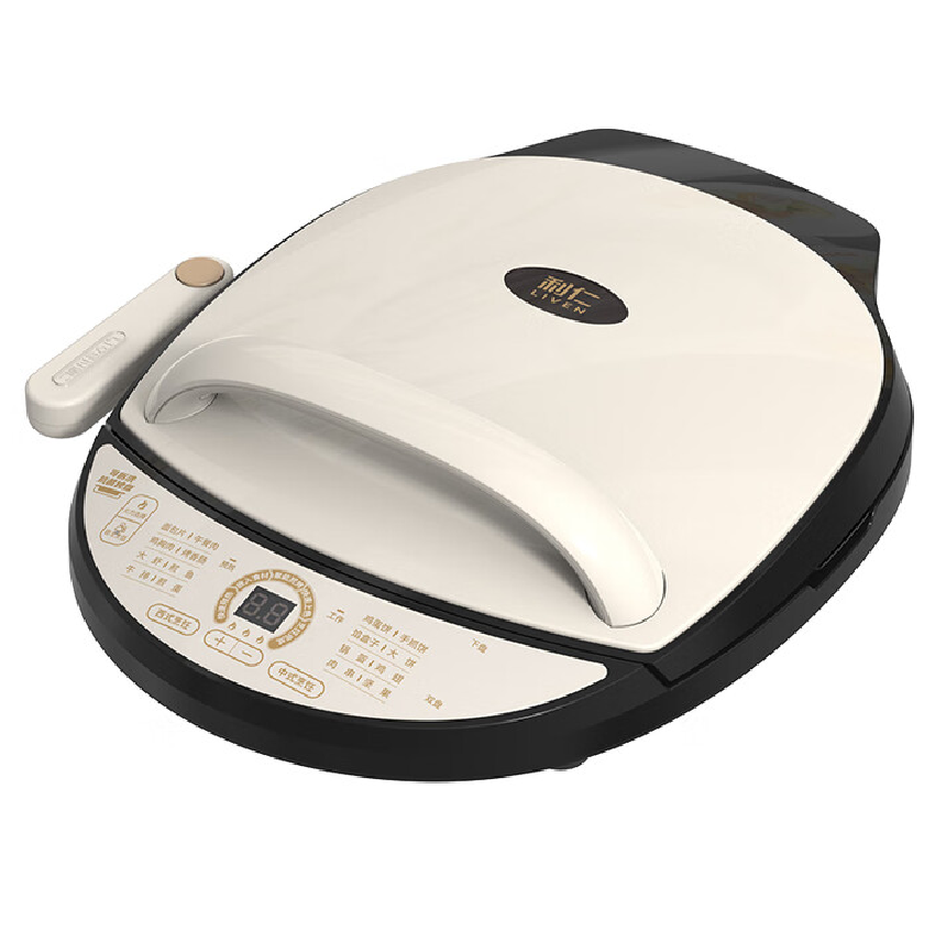 利仁电饼铛家用双面加热烙饼锅加深加大烤盘烤肉锅煎饼机早餐机电煎锅 LR-D3020T