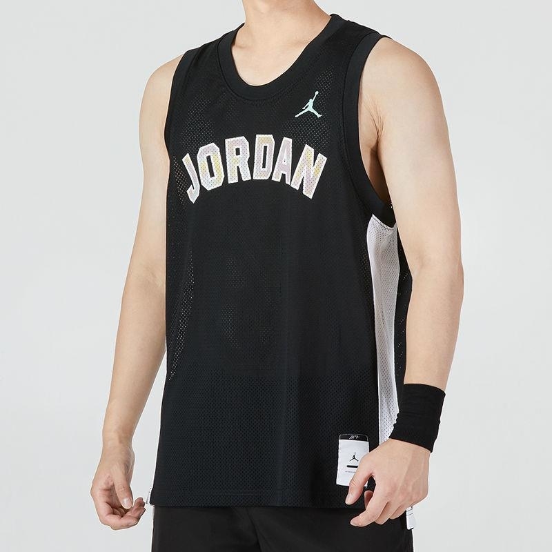Nike/耐克男子篮球训练透气运动休闲无袖T恤背心DM1875-010 D