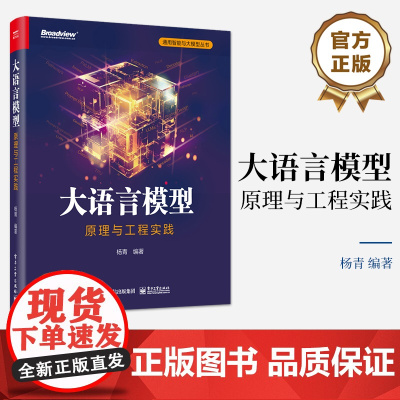 店 大语言模型:原理与工程实践 大语言模型基础技术讲解 预训练数据构建介绍 杨青 编 电子工业出版社