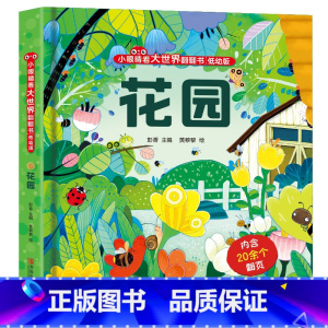 花园 [正版]揭秘海洋立体翻翻书 揭秘系列儿童3d立体书3-6-8-10岁太空海洋恐龙动物火车交通工具小学生百科全书海底