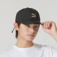 PUMA彪马男帽女帽新款棒球帽户外遮阳帽可调节运动帽休闲帽透气鸭舌帽026220-01ZP