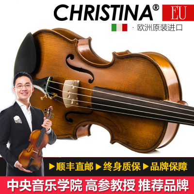 克莉丝蒂娜Christina意大利原装进口手工初学考级小提琴EU2000B