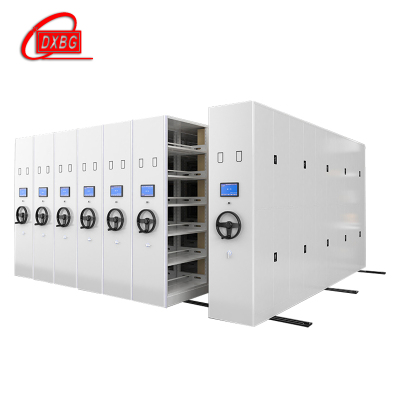 DXBG密集架档案室密集柜移动手摇式电动智能钢制档案架财务凭证文件柜 每立方