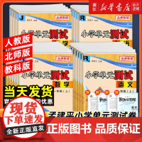 2024版孟建平小学单元测试卷一二三四五六年级上下册语文数学英语人教北师大教科版科学教材同步练习册检测卷子全套期末冲刺一
