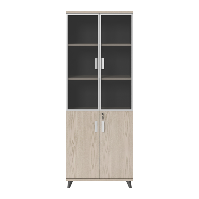 科朔 文件柜 资料柜 木质办公文件柜 书柜两门文件柜 KS-16F202