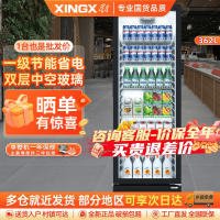 星星(XINGX)LSC-360YPE单门362升商用冷藏展示柜饮料柜一级能效立式冰柜直冷超市便利店陈列柜啤酒水果柜