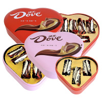 德芙丝滑牛奶巧克力6-18颗礼盒装铁盒装诞生礼伴手礼婚庆结婚喜糖