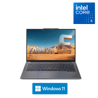 ThinkPad E14 1XCD 2025 14.2英寸轻薄商务手提笔记本电脑 Core5-220H 32G内存 1TB固态 2.8K超清 银色
