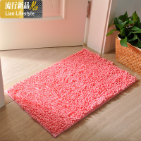 雪尼尔地垫浴室防滑垫厕所口吸水垫厅进卧室地毯厨房脚垫 三维工匠