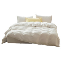 天山柔 220*240cm 全棉素色 四件套 (计价单位:套) 白色