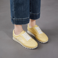 2026春季新款头层牛皮小白鞋女真皮百搭软皮底运动休闲板鞋德训鞋