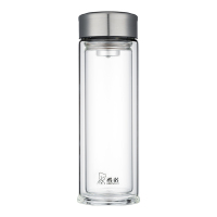 希诺 智能双层玻璃杯410ml XN-5105/个