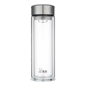 希诺 智能双层玻璃杯410ml XN-5105/个