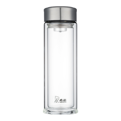 希诺 智能双层玻璃杯410ml XN-5105/个