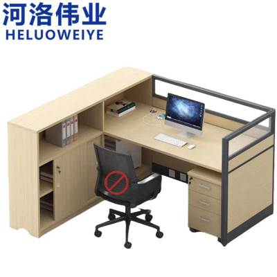 河洛伟业屏风工位单人位张