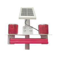 TUWEJIA TWJ-12 3W 8V 6700mAh 75次/min 太阳能声光警示灯(计价单位:盏) 银色 信号