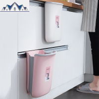 垃圾桶家用厨房壁挂式可折叠分类垃圾筒厨余大号橱柜卫生间客厅 三维工匠