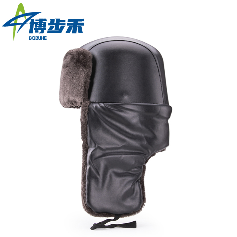 博步禾 棉帽 防风帽 顶