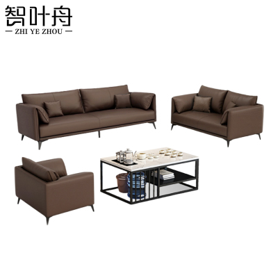 智叶舟沙发茶几组合200*85*85cm(3+2+1+茶几)套