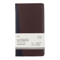 晨光 M&G 普惠型皮面记事本 APY1CK78 48K (黑色) 120页 本