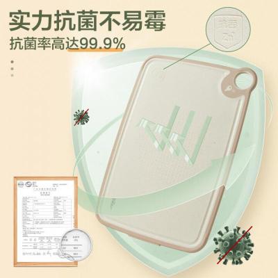 小熊(Bear) 菜板切菜板抗震防滑防霉家用抗菌双面可用刀板案板加厚款 CX-E0023-P03(小号)