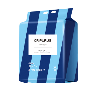 净彻轻软悬挂式1提(30抽*3包)洁面巾