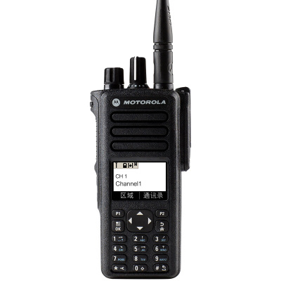 摩托罗拉(MOTOROLA)XIRP8668i数字对讲机专业商用手持对讲机带GPS带蓝牙功能黑色