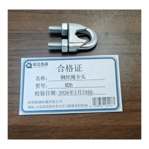 铭达鲁满 钢丝绳卡头 个