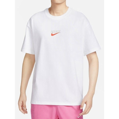 耐克(NIKE)男装 新款圆领印花透气运动短袖T恤 FN3700-100 D