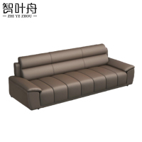 智叶舟沙发三人位202*81*87cm张