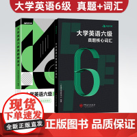 [店]备考2021 有道考神 大学英语六级真题+词汇 大学英语六级词汇冲刺真题 CET6六级词汇书 CET6六级真题试卷