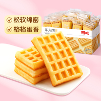 西式糕点营养早餐蛋糕手撕面包网红休闲零食 华夫饼1kg/箱