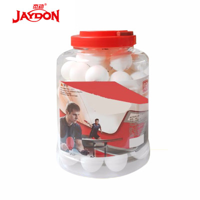杰动乒乓球/ABS新材料桶装60个/JD1602