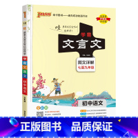 文言文专项 初中通用 [正版]2025版学霸笔记初中语文基础知识讲解知识点清单手写课堂笔记pass绿卡图书七八九年级中考