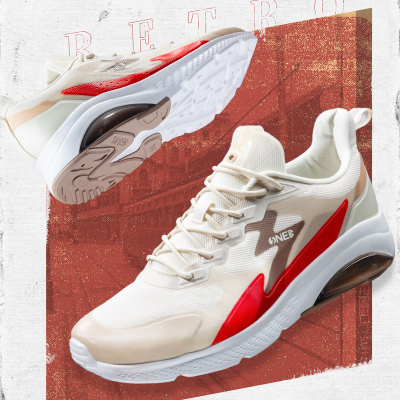 361°运动跑步鞋男2021新款复古气垫减震鞋子男鞋透气百搭休闲鞋