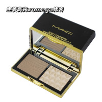 MAC魅可生姜高光 OMEGA修容粉饼鼻影 二合一打造立体感小v脸粉质细腻持久不脱妆