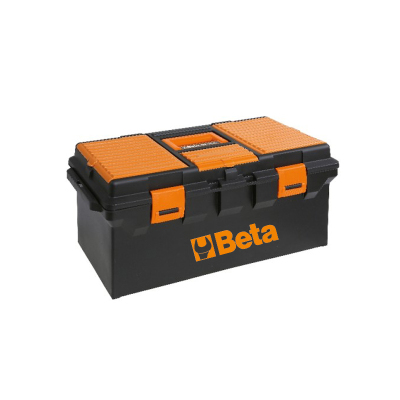 百塔(Beta) CP15L 手提塑料工具箱,内置托盘分隔
