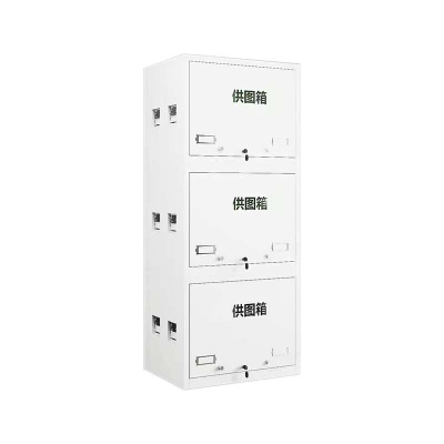 正斌供图箱户外地图柜野外作训地图携行箱演习图纸供图箱定做灰白色三节柜