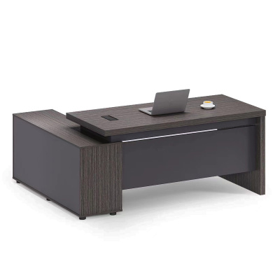 臻远 ZY-B-1808办公桌简约主管经理桌 1.6米副柜可左右互换